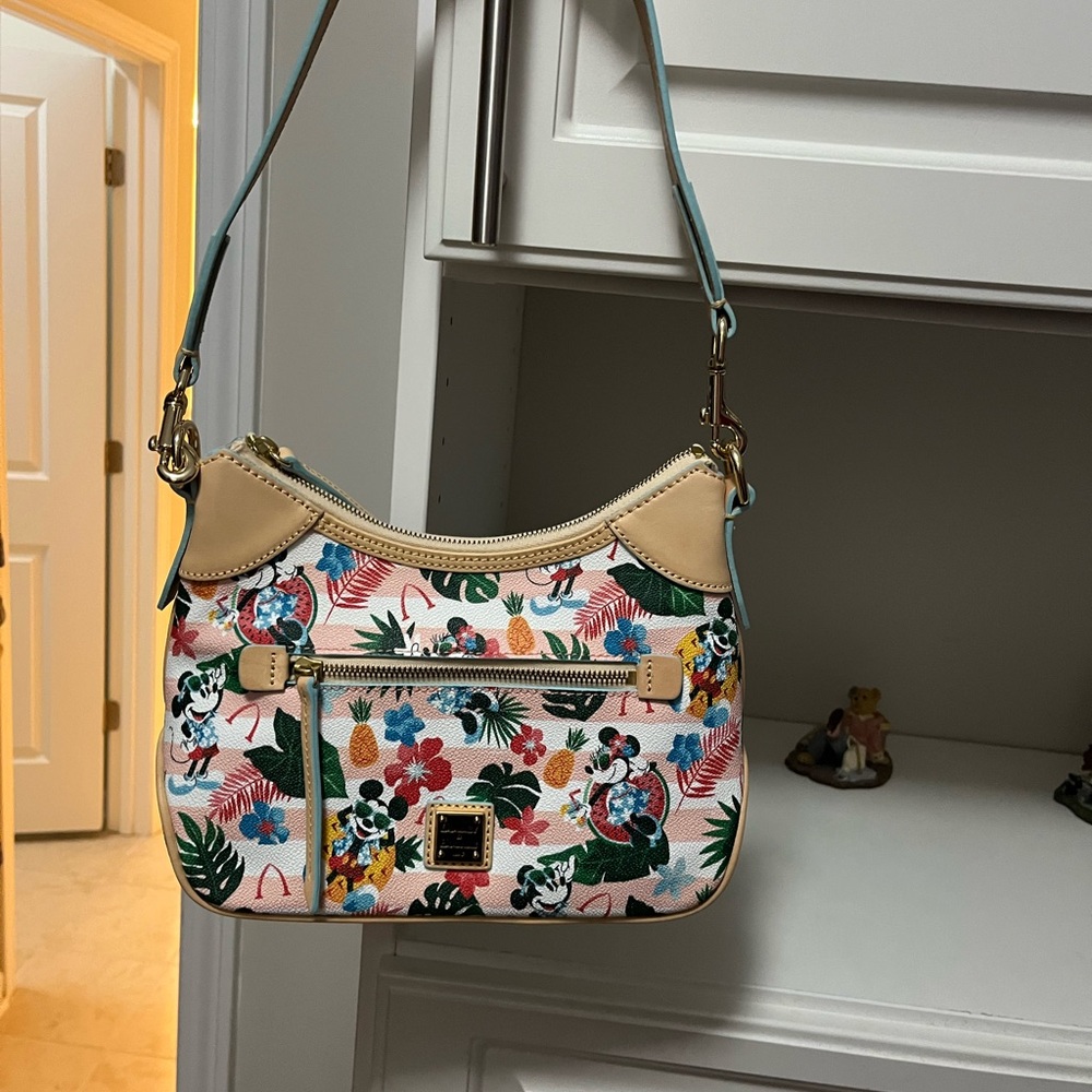 Dooney & Bourke Tropical Floral Shoulder Bag - Multicolor. Disney Alani